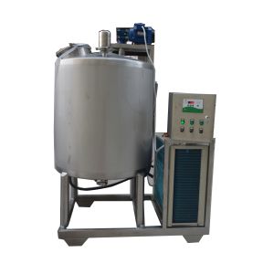 Buy cheap Processing 200L Stainless Steel Milk Cooling Tank with 5.5KW Power from wholesalers