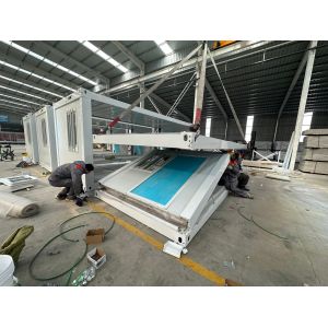 Buy cheap 20ft Water-Proof Foldable Container Home Prefab Modular House Folding Container House in Customized Color for Office from wholesalers