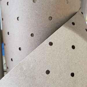 Buy cheap Rectangle Perforated Kraft Paper Customized Printing from wholesalers
