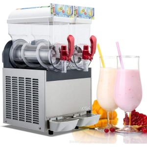Buy cheap Double Tanks Beverage Dispenser Slush Machine from wholesalers