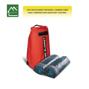 Buy cheap Car Carbon Fiber Black Fire Extinguisher Blanket Custom from wholesalers