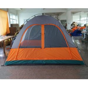 4 to 6 Person Double Layer Camping Tent Waterproof 3000mm+ for Backpacking