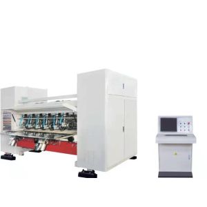 Buy cheap Custom Continuous Computerised Thin Blade Slitter Scorer Machine from wholesalers