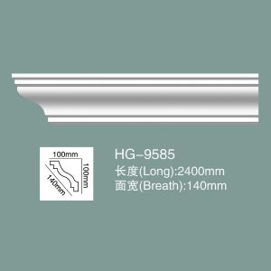 Buy cheap Foam Skirting PU Ceiling Moulding HG-9585 from wholesalers