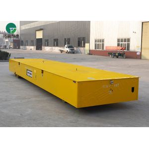 Buy cheap Remote Control 100t Transfer Electric Trackless Transport Trolley from wholesalers