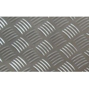 Buy cheap Industrial Polished Five Bar Aluminum Tread Plate AA1060/ AA3003/ AA5052 from wholesalers