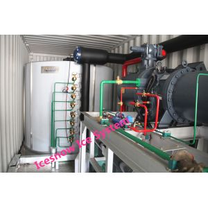 Buy cheap Containerized Concrete Cooling System Ice Making Plant 30T from wholesalers