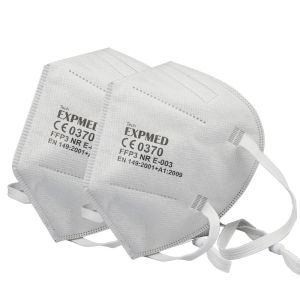 Buy cheap Lightweight Anti Smoke White FFP3 Face Mask from wholesalers