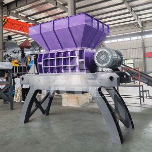 Buy cheap Car Bumper Metal Scrap Shredder Tyre Dual Shaft Shredder Machine from wholesalers