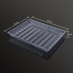 Buy cheap 21g Clear Plastic Blister Tray Fresh Meat Fruit Frozen Food Packing from wholesalers