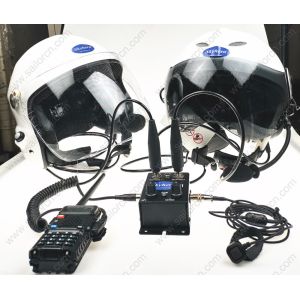 Buy cheap GD-K01-S6 and GD-G-S6 Paramotor helmet with intercom Paratrike intercom systercom autogyro helmet Open Cockpits helmet from wholesalers