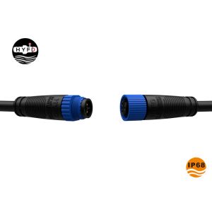 Buy cheap 3 Pin IP68 Overmolded M15 Connector Molded With Cable from wholesalers