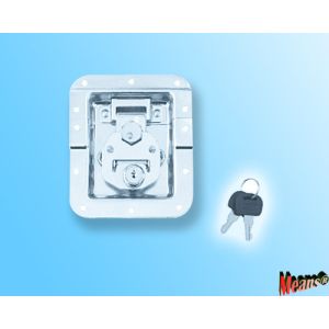 Buy cheap Large recessed Twist Latch with Offset, Padlockable. zinc plating finish from wholesalers