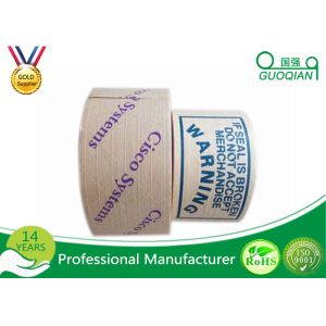 Buy cheap Self Adhesive Kraft Paper Tape water activated 1-60mic Thicknes from wholesalers