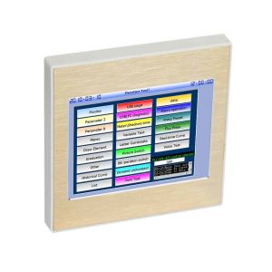 Buy cheap 3.5 Inch 320*240 Pixels Interface HMI Control Panel 128MB ROM from wholesalers