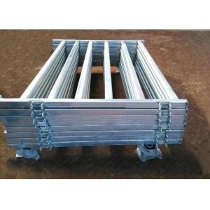 Buy cheap Pre Hot Dipped Galvanized Sheep Cattle Panels Livestock Fence Panels 5Rails With Oval Tube 30X60MM from wholesalers
