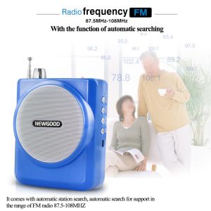 Wireless and Wired Megaphone Support Professional Voice Amplifier Speakers
