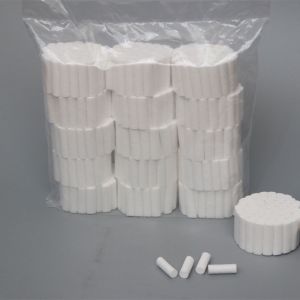 High Absorbency Softness Bagged Cotton Roll Dental Consumable Material