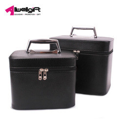 Buy cheap Portable Lady Large Capacity Makeup Bag PU Material Antibacterial from wholesalers