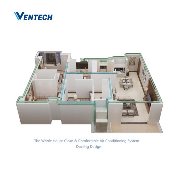 Quality Refrigerant R410A Quietest Whole House Air Conditioner 4016m3/h for sale