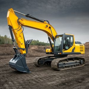 13 Ton Bucket 0.52m3 XE135B ISUZU Engine Excavator