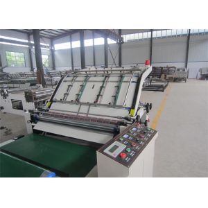 Vacuum Sucking Flute Laminator Machine High Precision 6 Kw 0-80 Piece / Min