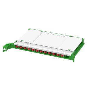 FC Type 12 Ports Optic Fiber Distribution Patchpanel Ideal for FTTX ODF in Data