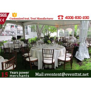 Luxury Wedding Party Tent event marquee With Hard ABS wall / Glass Wall Easy