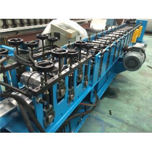 4KW Main Powet Shutter Roll Forming Machine by Chain 56mm Shaft