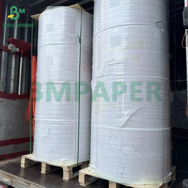 Buy cheap 75gsm 80gsm 90gsm Black Image Carbonless Paper Reels For Auto-copying from wholesalers