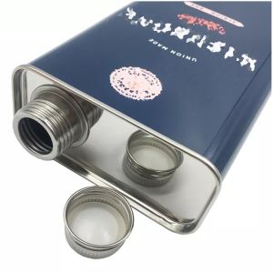 Buy cheap Rust Resistant Stainless Steel Metal Wine Can Rectangular Structure from wholesalers