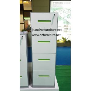 3 drawer filing cabinet CRS material， light grey color，apply for Legal and