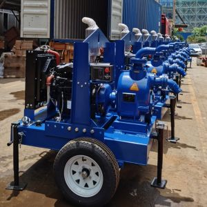 Buy cheap Ocean Pump New Trailer Type Diesel Engine Self-Priming Water Pump from wholesalers