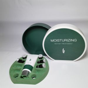 Recycled Die Cut Paper Packaging Box Flexographic Printing Debossing