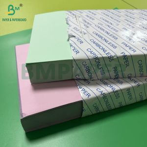 NCR Digital Carbonless Copy Paper CB White CFB Pink CF Green Black Image A4