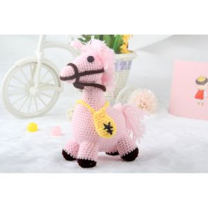 Buy cheap Knitted Wool Toy Material Package Stuffed Plush, Wool Crafts Handmade Crochet, Doll DIY, Crocheted Toy from wholesalers
