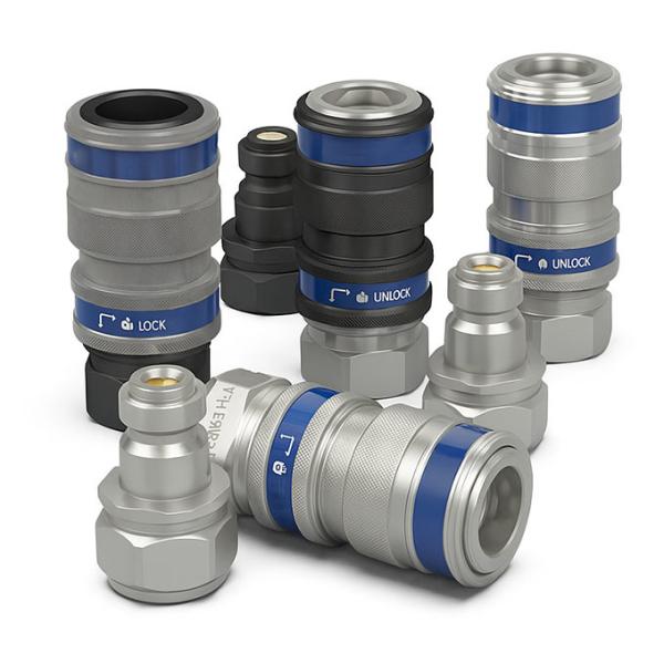 high pressure hydraulic quick couplings compatible with cejn series