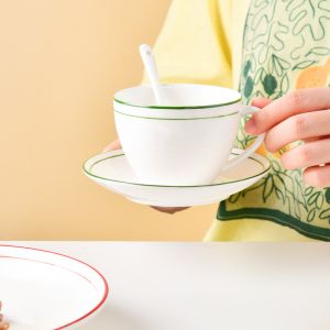 Buy cheap Cups Saucers Ceramic Dinnerware Sets For 12 People Nordic Style Vajillas De Porcelana from wholesalers