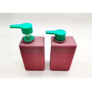 Pink 100ml 250ml HDPE Plastic Bottles With Lotion Pump