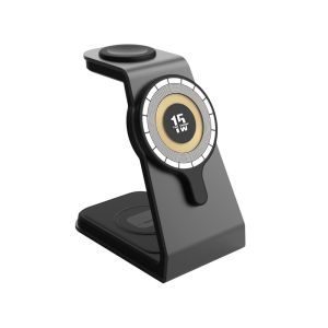 SC022 Multifunctional Magnetic Wireless Phone Charger Stand Phone Airpods And