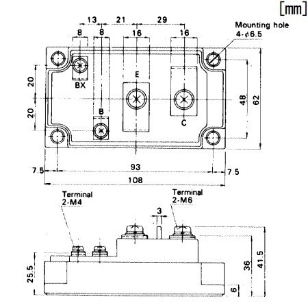 IGBT Power Module 1DI200G-100 POWER TRANSISTOR MODULE FUJITSU IGBT Power Module