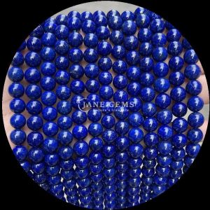 Polished Round Gemstone DIY Beads Lapis Lazuli Malachite Tourmaline Loose