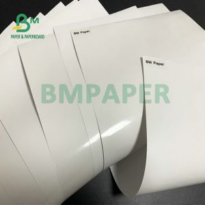 Buy cheap Super White 80gsm Gloss Cast Coated Paper 1020mm 1365mm Jumbo Roll from wholesalers