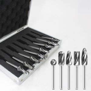 Buy cheap Trial Order Acceptable Metric Tungsten Carbide Burr Set For Die Grinder Drill Bits YG6 Grade from wholesalers
