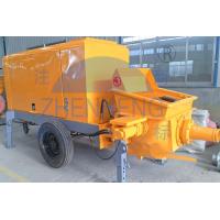 Buy cheap 50m3 / H Mobile Electric Concrete Pump Construction Equipment For CLC Blocks product