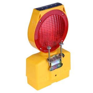 Buy cheap Plastic ABS Barricade Flasher Lights Red Solar 1000MAH Monocrystalline Silicon from wholesalers