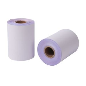 Buy cheap 70gsm ATM 120um 80x80x12mm Pink Thermal Receipt  Paper Rolls from wholesalers
