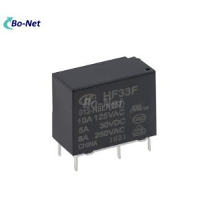 Buy cheap HF33F-005-HS3 Electronic components New Original 12V Relay HF33F-005-HS3 5A 4 PIN Power Relay A Group Of Normally Open from wholesalers