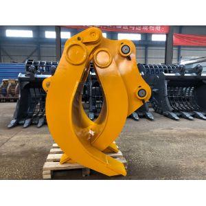 Buy cheap 15Ton Excavator Manual Type Log Grapple 2M Jaw Opening Wood Grapple Product Service and Suitable for Excavator from wholesalers