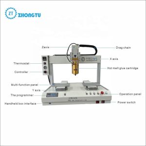 Customized Automatic Dispensing Machine Hot Melt Glue Dispenser 650W